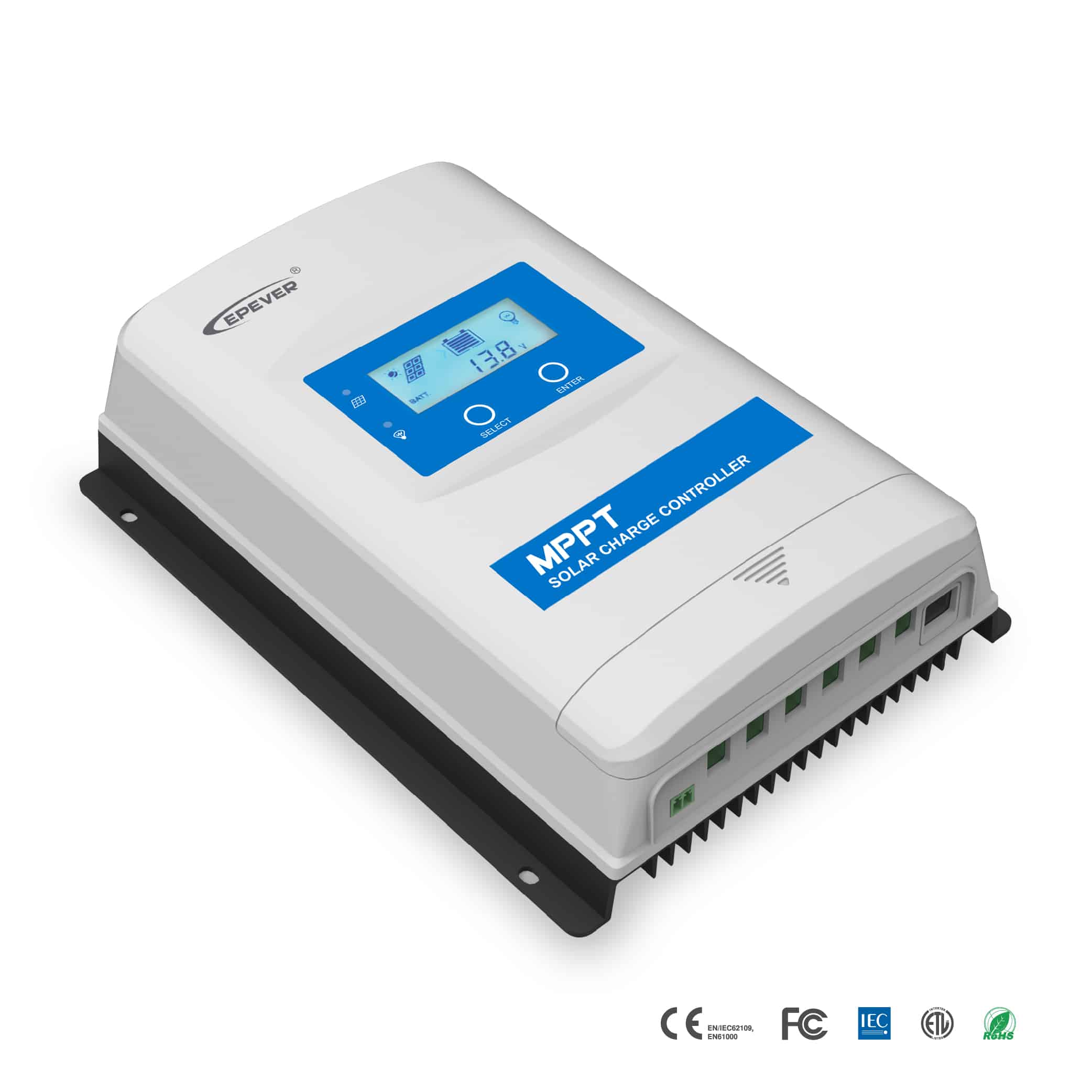 XTRA2210N-XDS2 Régulateur de charge solaire MPPT Epever 12/24V 20A avec ACL  (entrée PV 100V) Batteries Expert