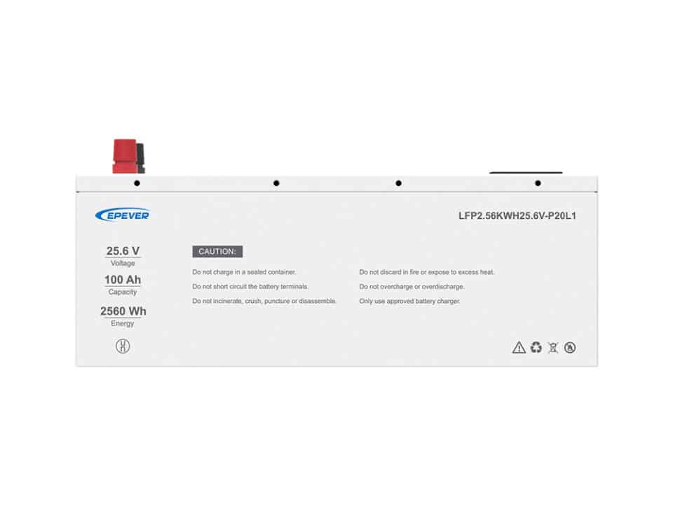 LFP2.56KWH25.6V-P20L1-FRONT