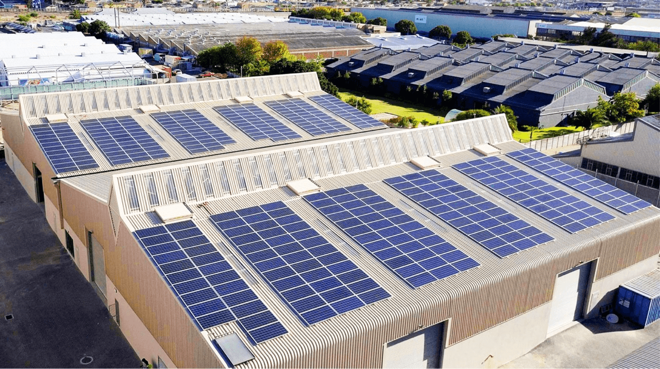 commercial and industrial project cases-7-288kW Cape Town, South Africa