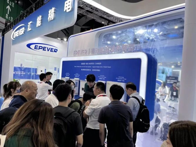 EPEVER Shines at Shanghai SNEC 2024-2